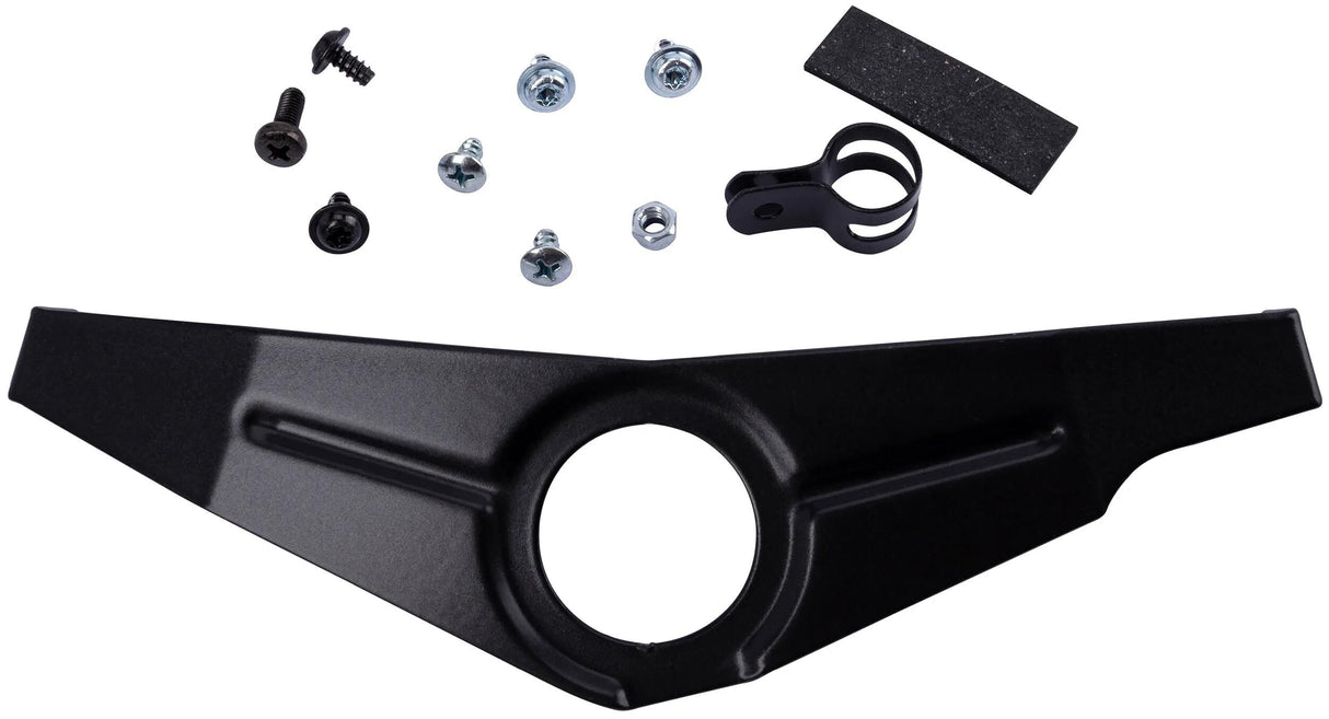 Horn Steckbrille 2-punkts glas a09 42 uden stål sort