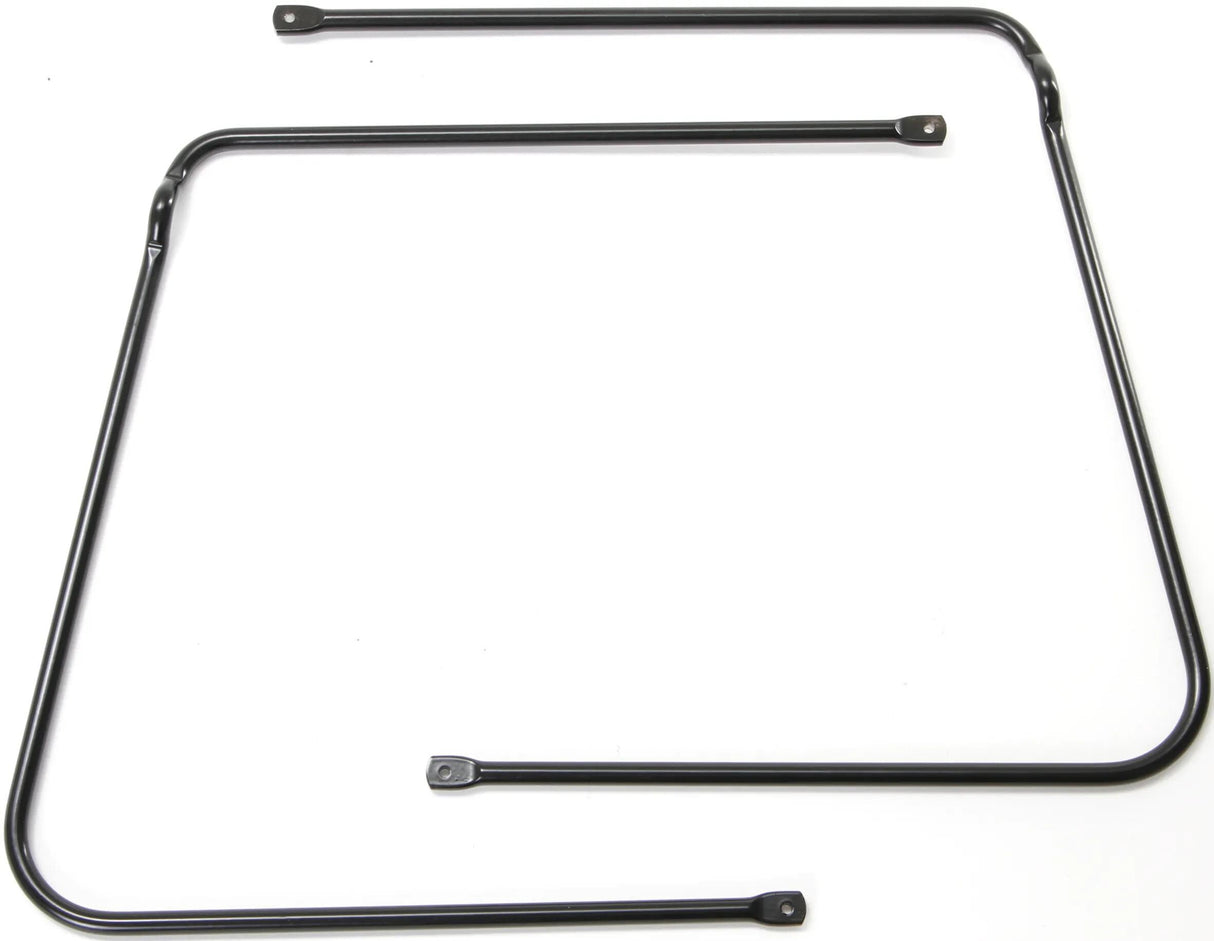 Pletscher pakke-fra-pose støtteoverflade taskebeslag sort