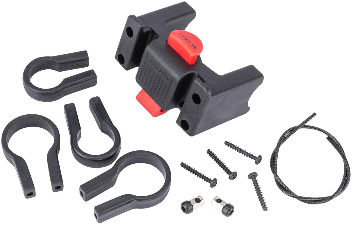 Newlooxs newlooxs styreholder Klickfix ø22-26+ø31.8mm klemmer sort