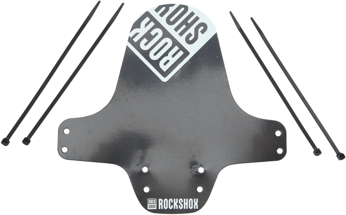 Rockshox steekspatbord fender clip-on fender rs sort hvid
