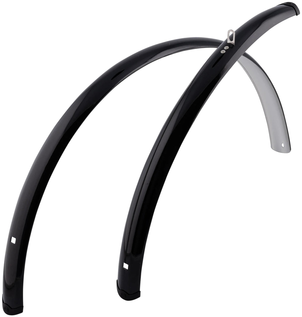 Contec stænkskærm sæt splash protect ct fender splash prot. 28 45mm sort skinnende