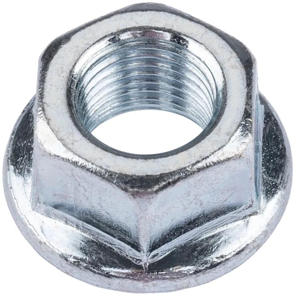 Fix-nippel aksel møtrik aksel møtrik m10x1 m.flange 10stk.
