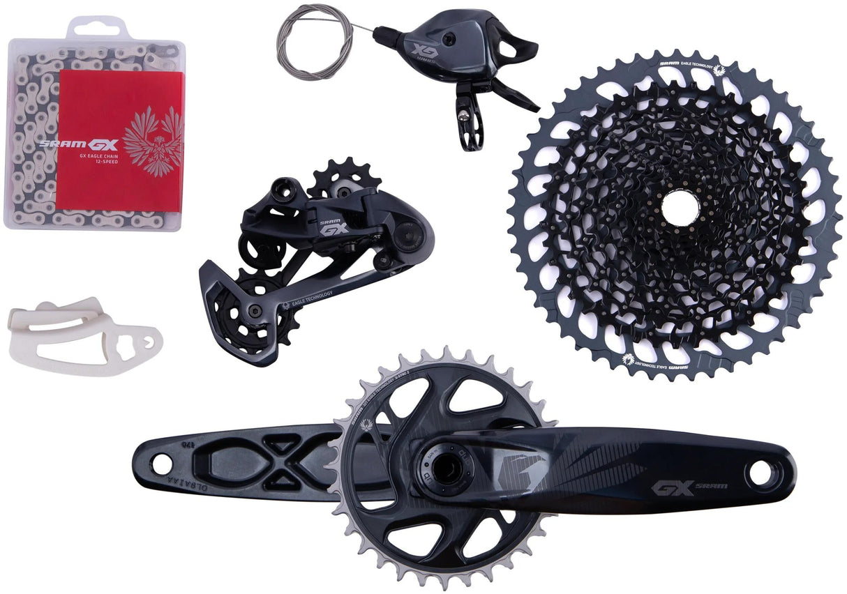 Sram skiftegruppesæt gx eagle shift.gr.sæt gx eagle 170mm