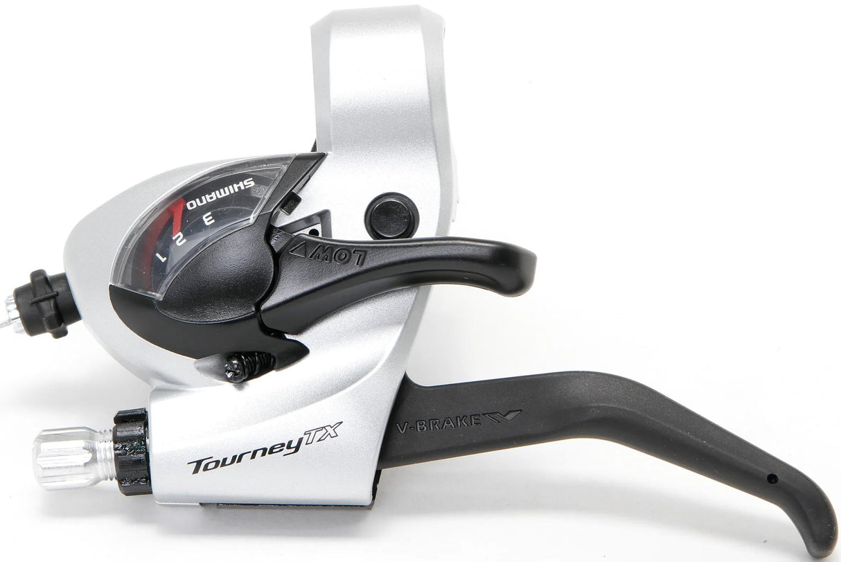 Shimano gear-bremsegreb tourney tx st-tx 800 shim.shift br.lever tour. tx800 3sp 2f sil.