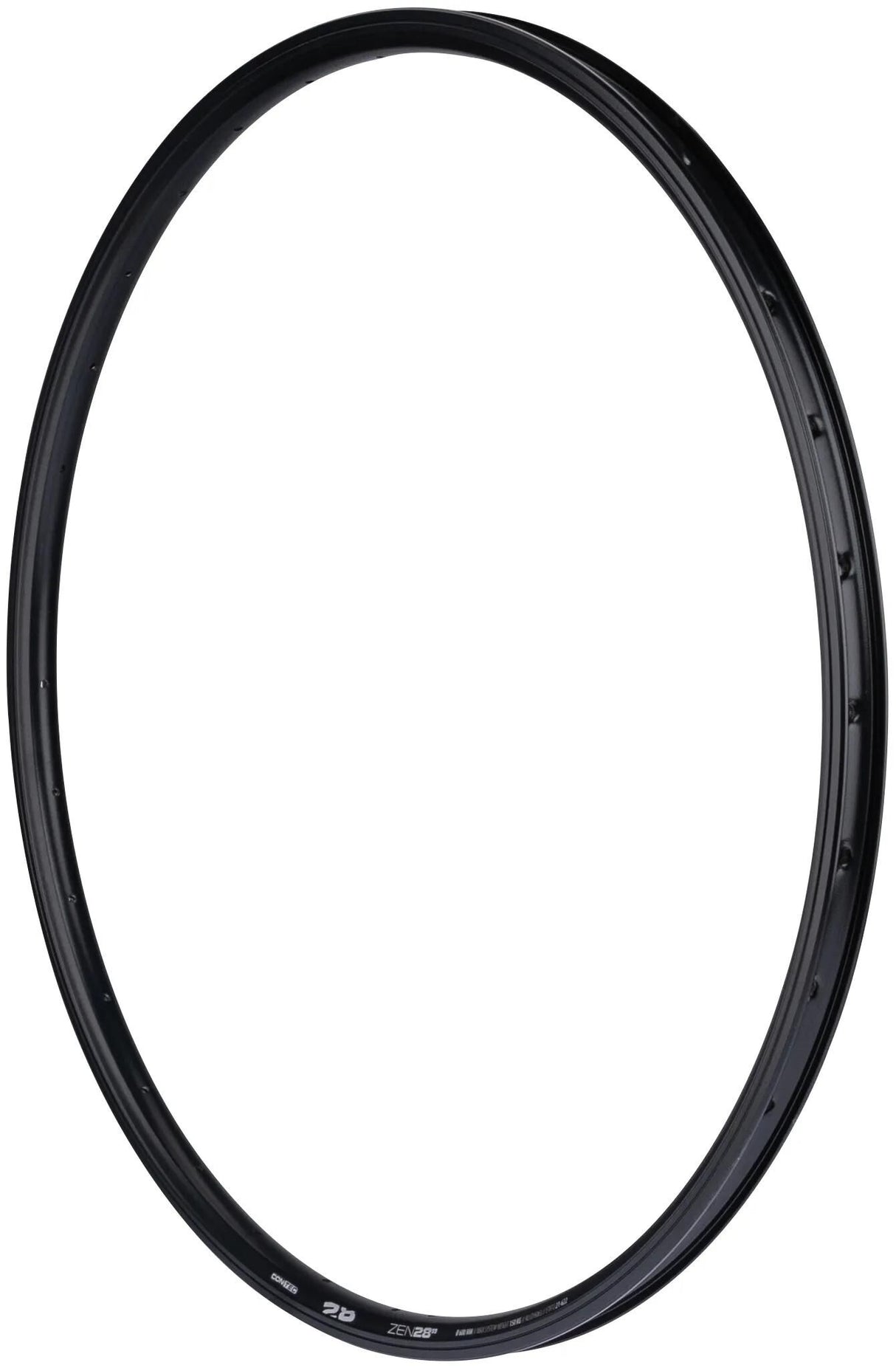 Contec fælg zen 28 ct alu fælg zen 28 2 32l. 21-622, sv, sort