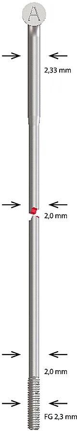 Alpina eger sst butted 2,34x268 mm