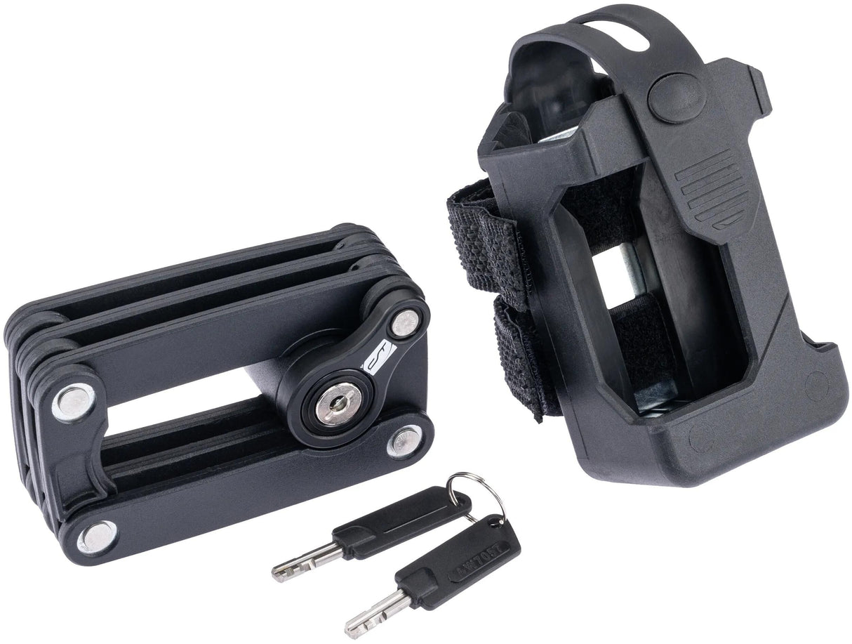 Contec foldelås bricklock ct faltschl. mursten 78 cm, sort