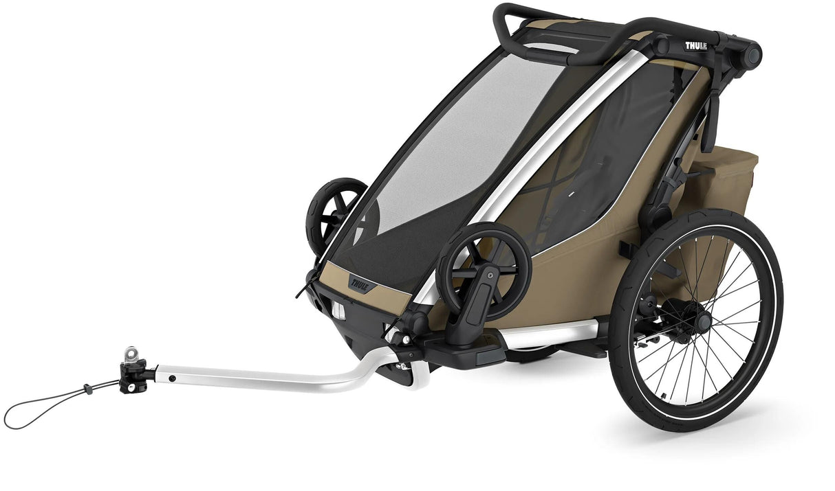 Thule børne trailer chariot cross 2 enkelt cykel trailer chariot cross 2 falmet kha