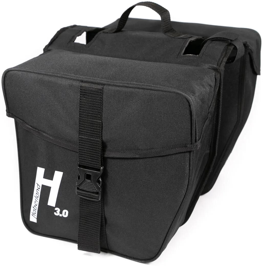 Haberland dobbelttaske basic m 3,0 dobbeltpose basic m 3,0 sort
