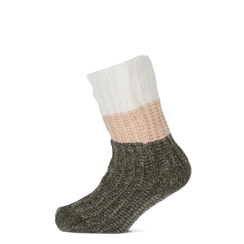 Producten homesocks basset chenille colourblock assortiment 30 paar