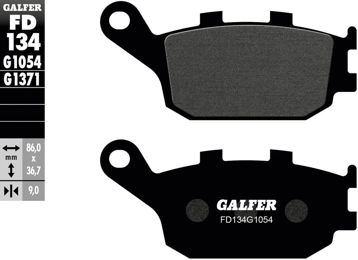 Galfer bremseklodser fd134 bremseklodser fd134 g1054 økologiske