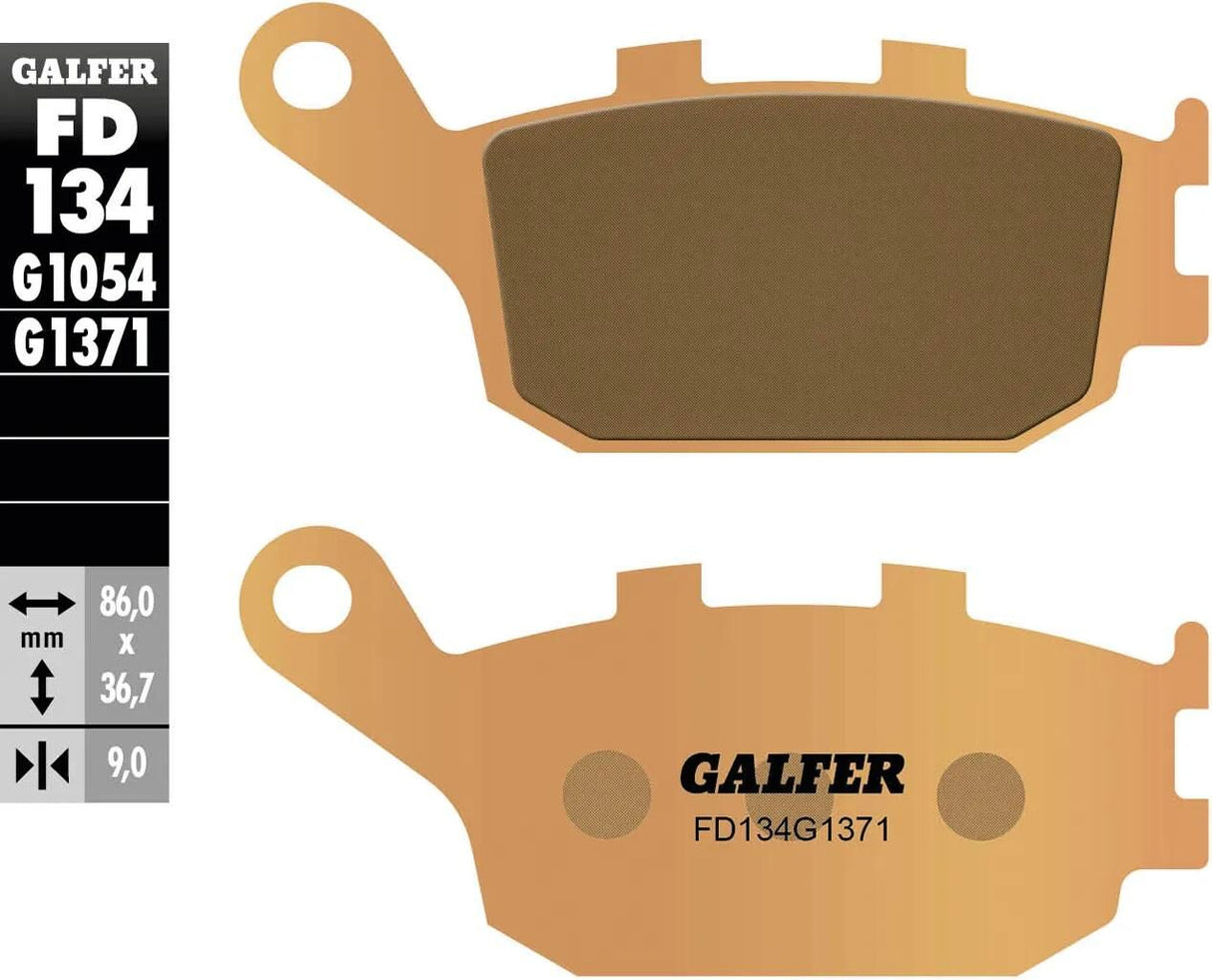 Galfer bremseklodser fd134 bremseklods fd134 g1371 sintret metal