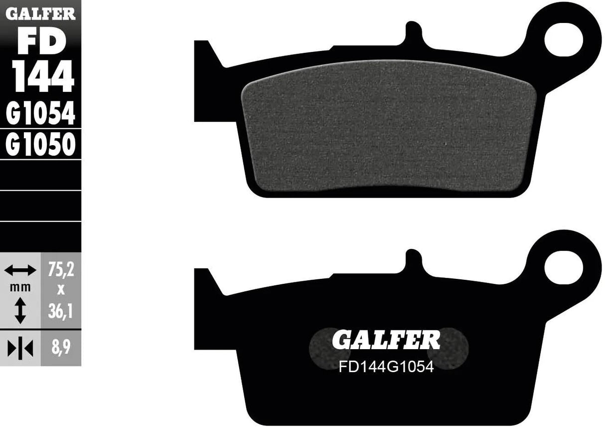 Galfer bremseklodser fd144 bremseklodser fd144 g1054 økologiske