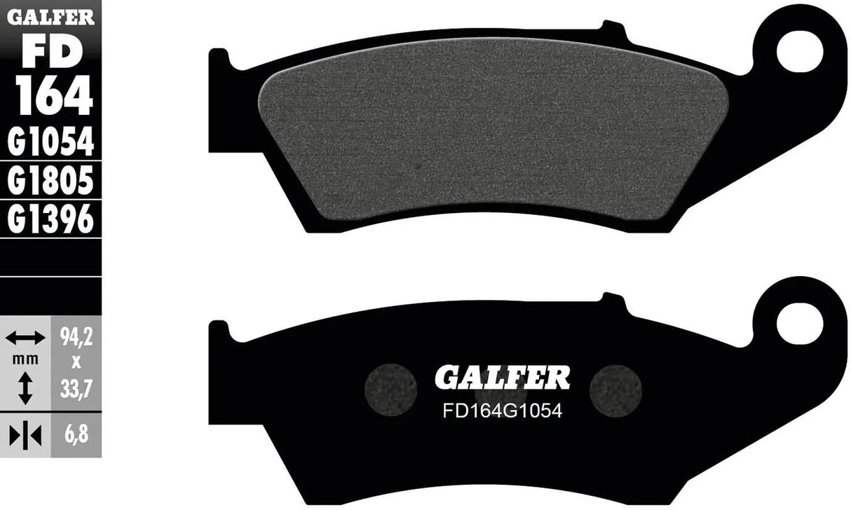 Galfer bremseklodser fd164 bremseklodser fd164 g1054 økologiske