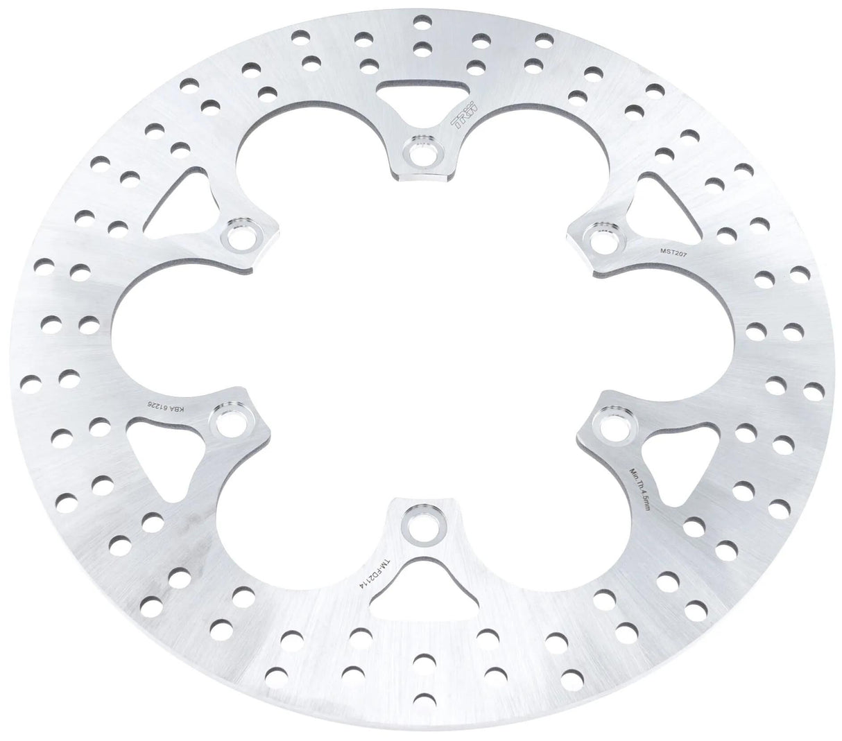 TRW bremseskive MST207 rotor MST207 stiv