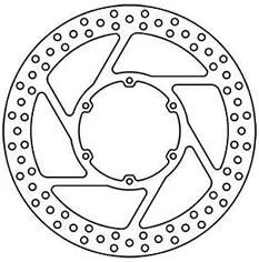 TRW bremseskive MST337 rotor MST337 stiv