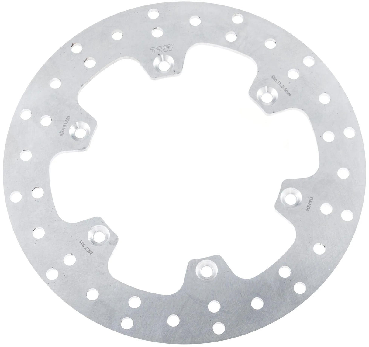 TRW bremseskive MST341 rotor MST341 stiv