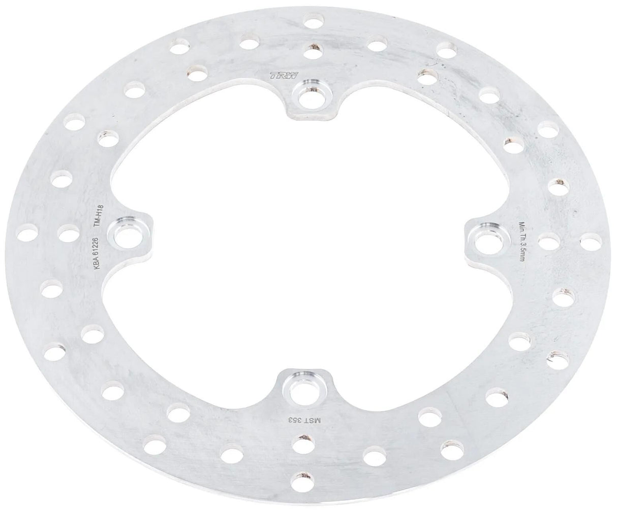TRW bremseskive MST353 rotor MST353 stiv