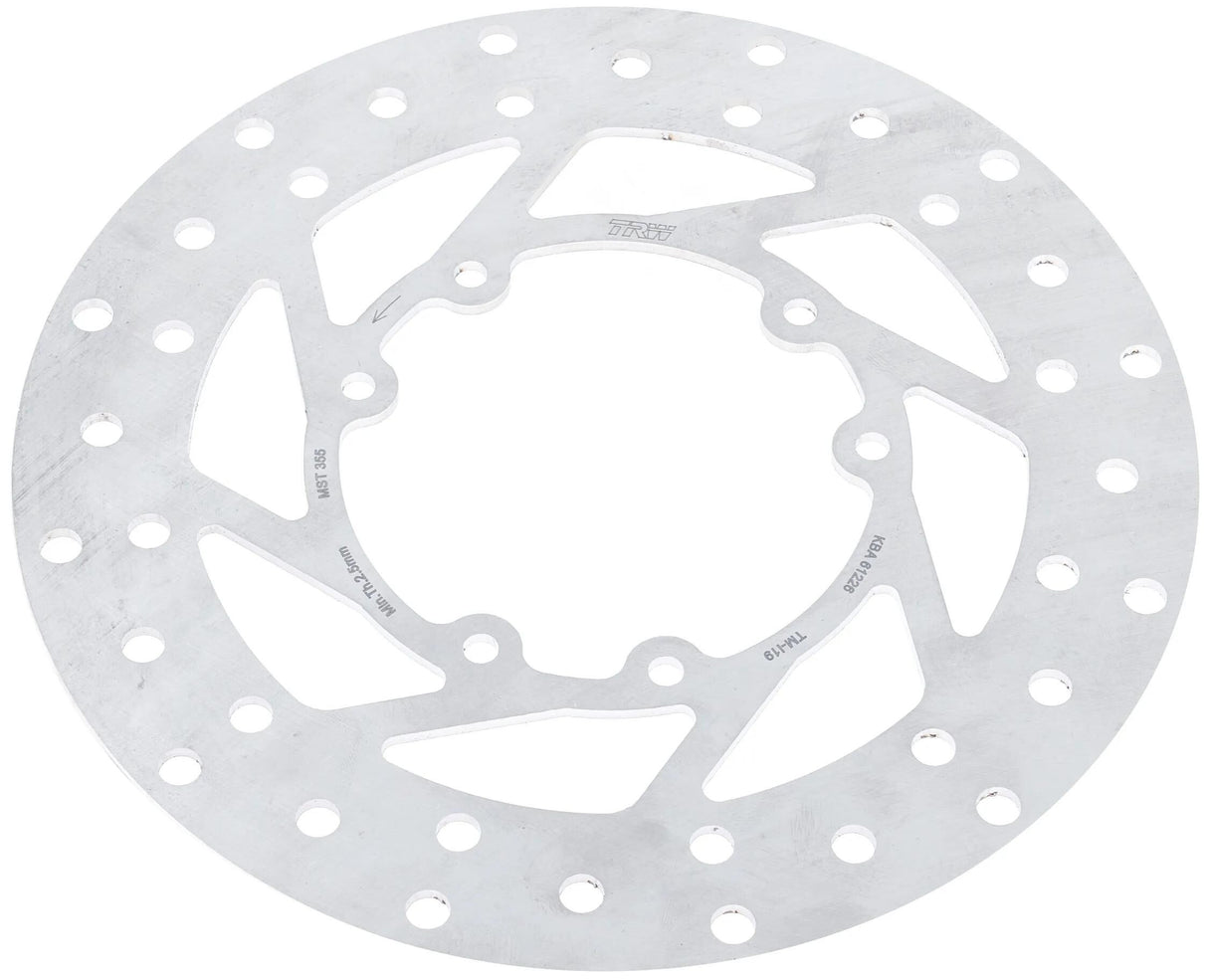 TRW bremseskive MST355 rotor MST355 stiv