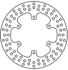 TRW bremseskive MST369 rotor MST369 stiv