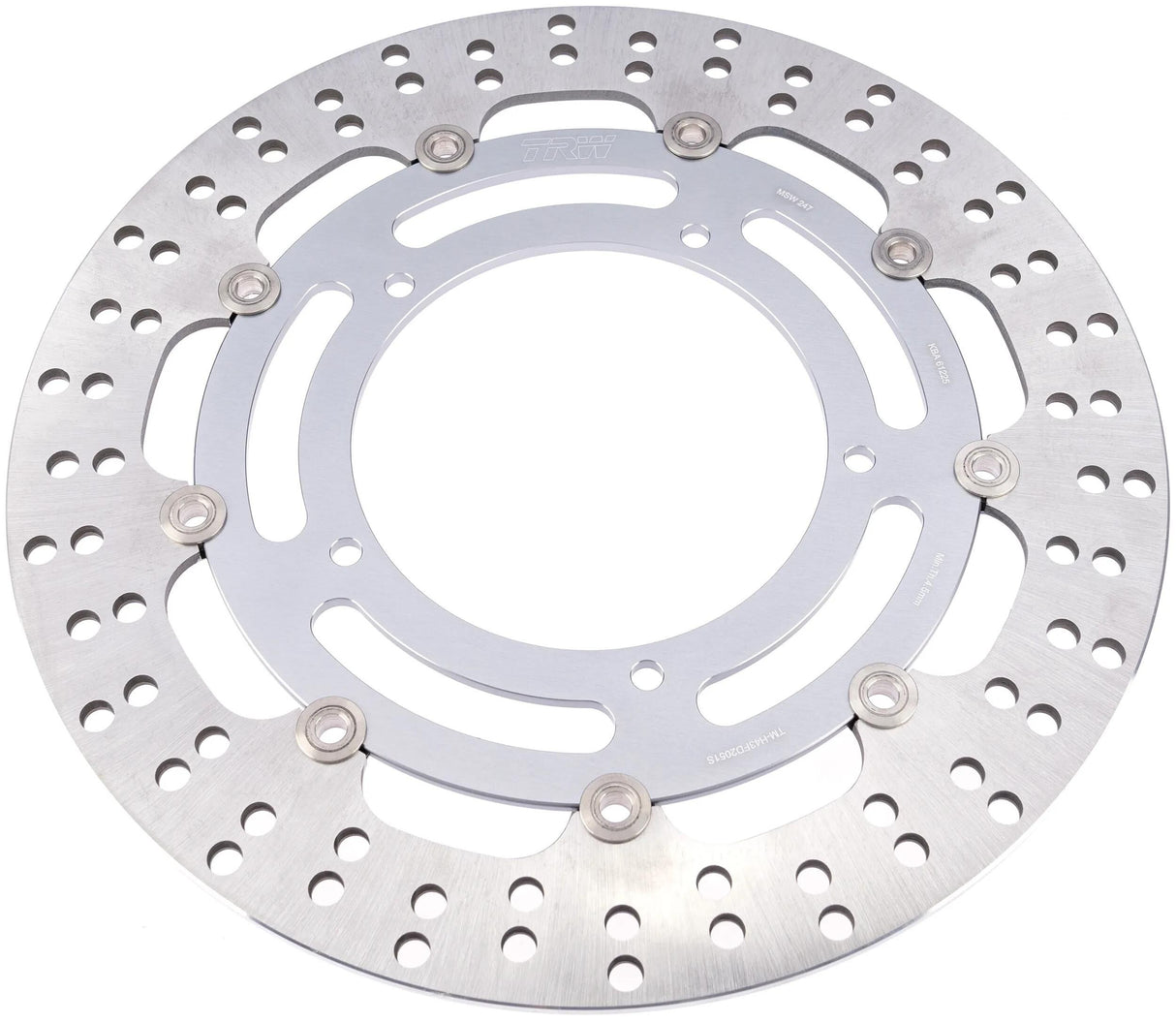 TRW bremseskive MSW247 rotor MSW247 flydende