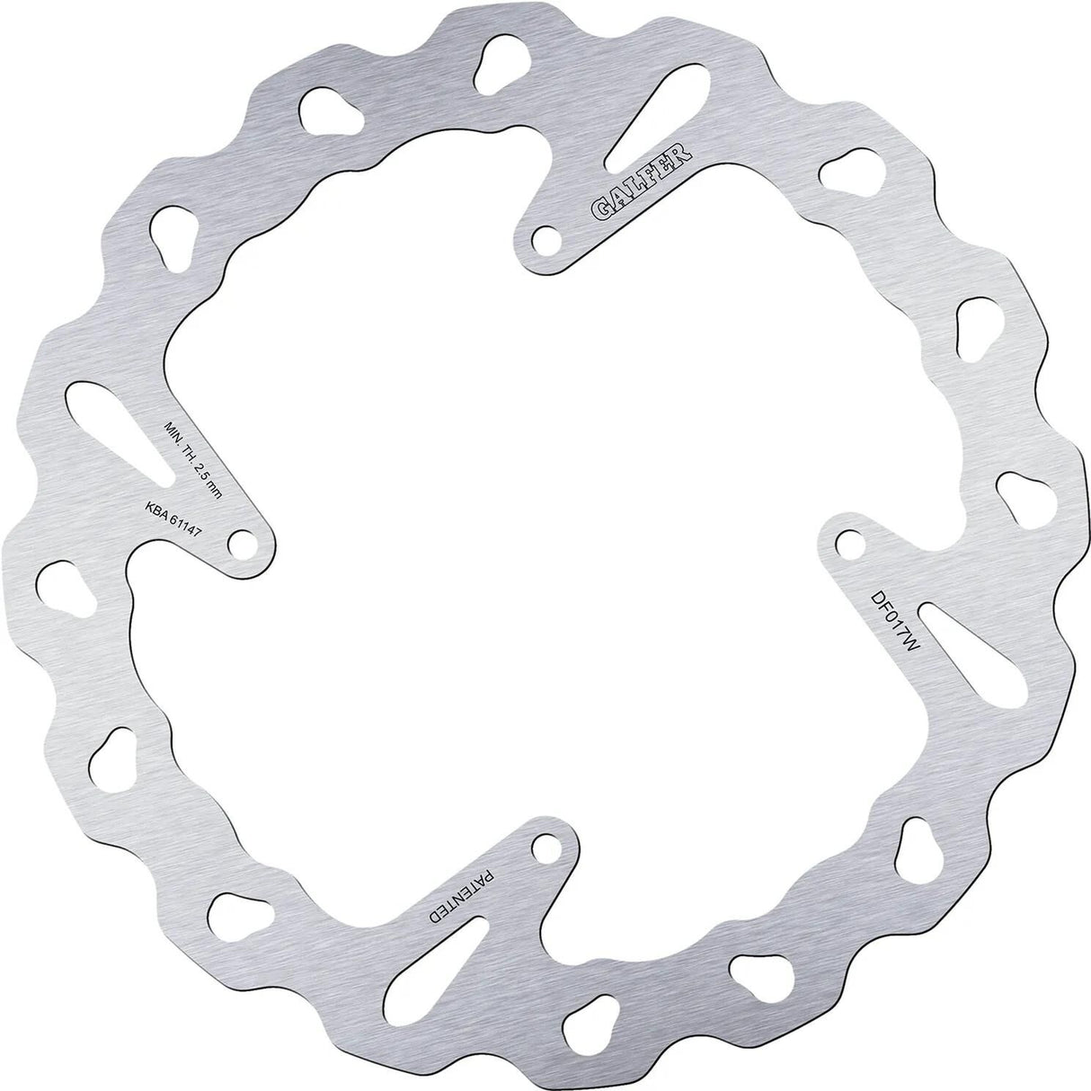 Galfer bremseskive df017 rotor df017 type m stiv