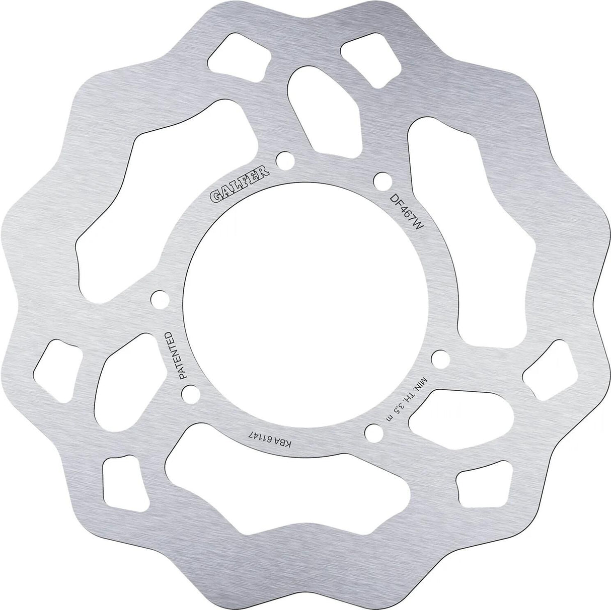 Galfer bremseskive df467 rotor df467 type m stiv