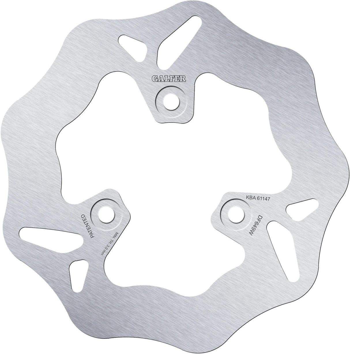 Galfer bremseskive df649 rotor df649 type m stiv