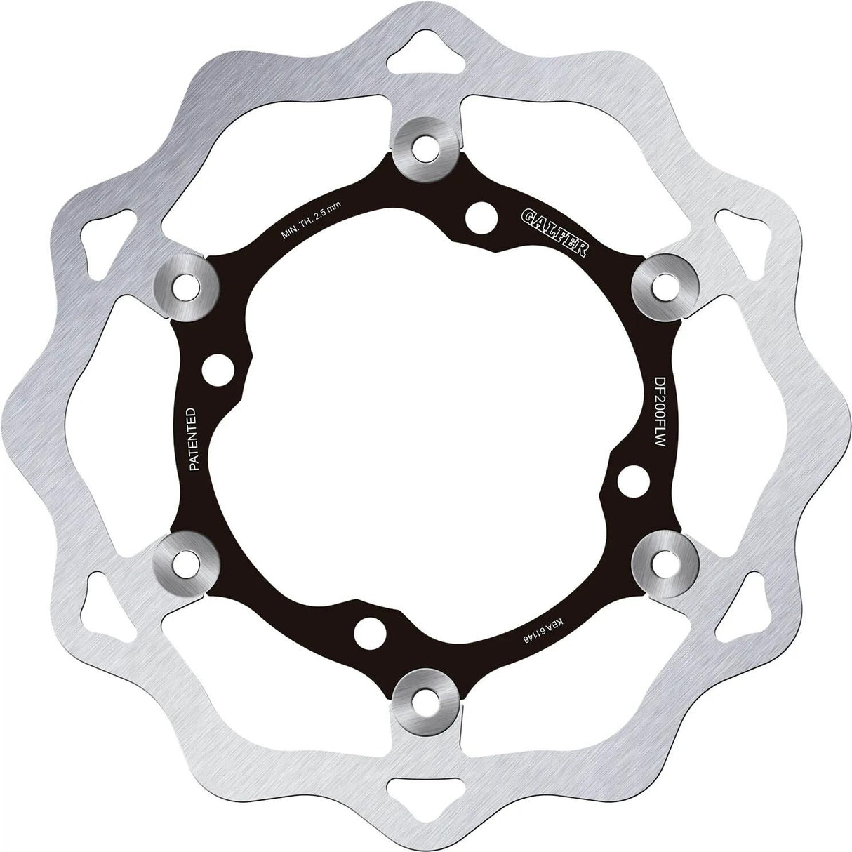 Galfer bremseskive df200 rotor df200 flw offroad flydende