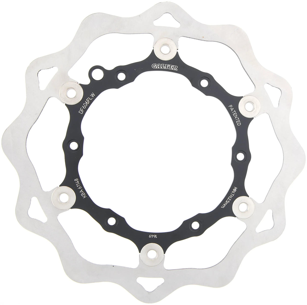 Galfer bremseskive df606 rotor df606 flw offroad flydende