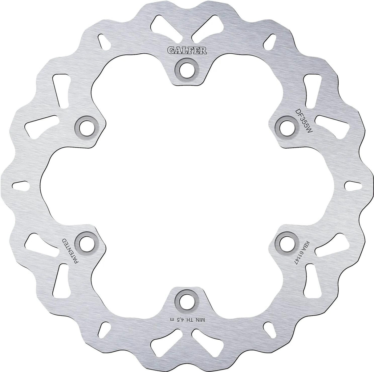 Galfer bremseskive df355 rotor df355 type m stiv