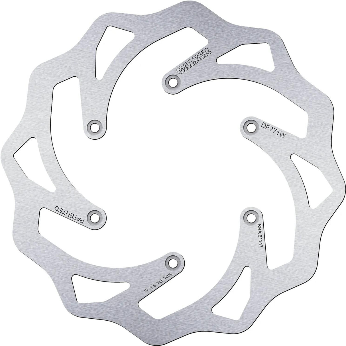 Galfer bremseskive df771 rotor df771 type m stiv