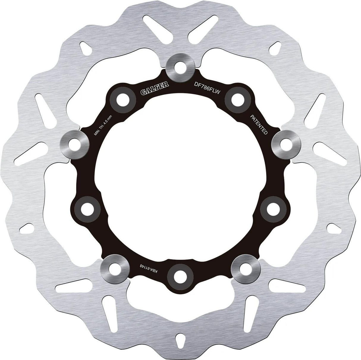 Galfer bremseskive df786 rotor df786 type flw flydende