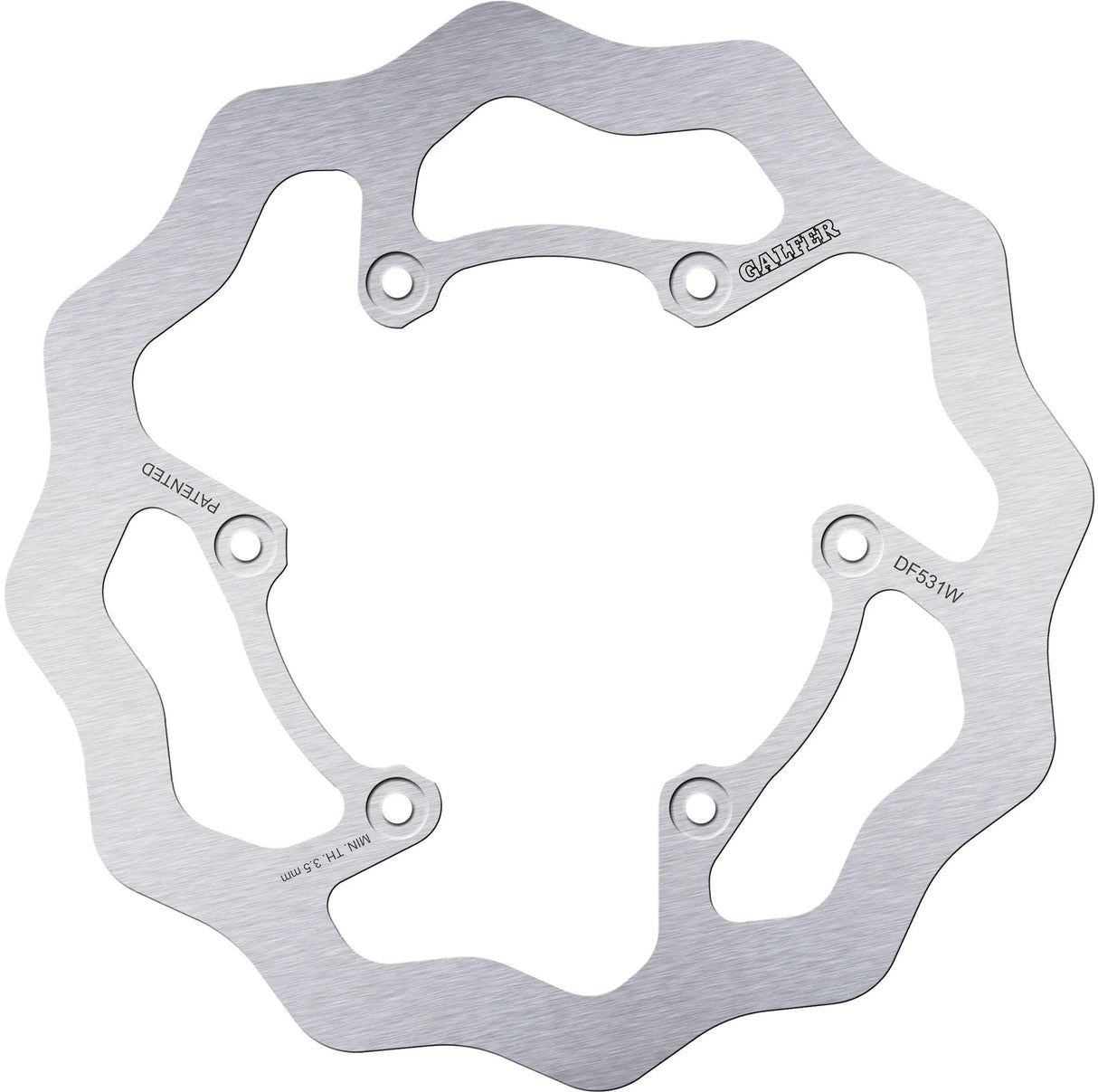 Galfer bremseskive df531 wave rotor df531 type m offroad stiv