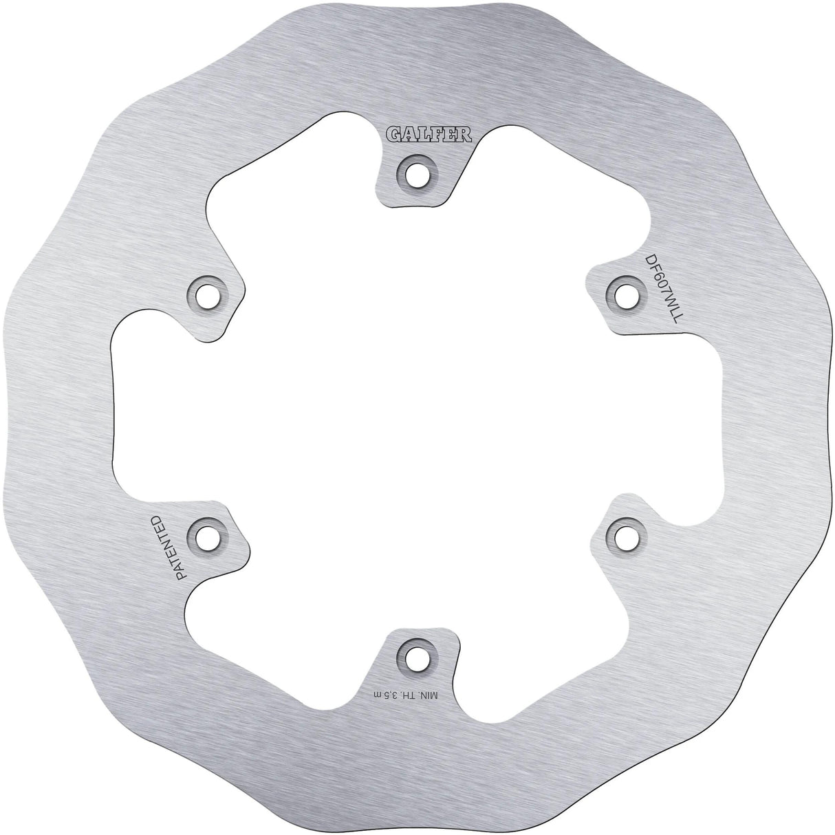 Galfer bremseskive df607 rotor df607 hw offroad rigid shark