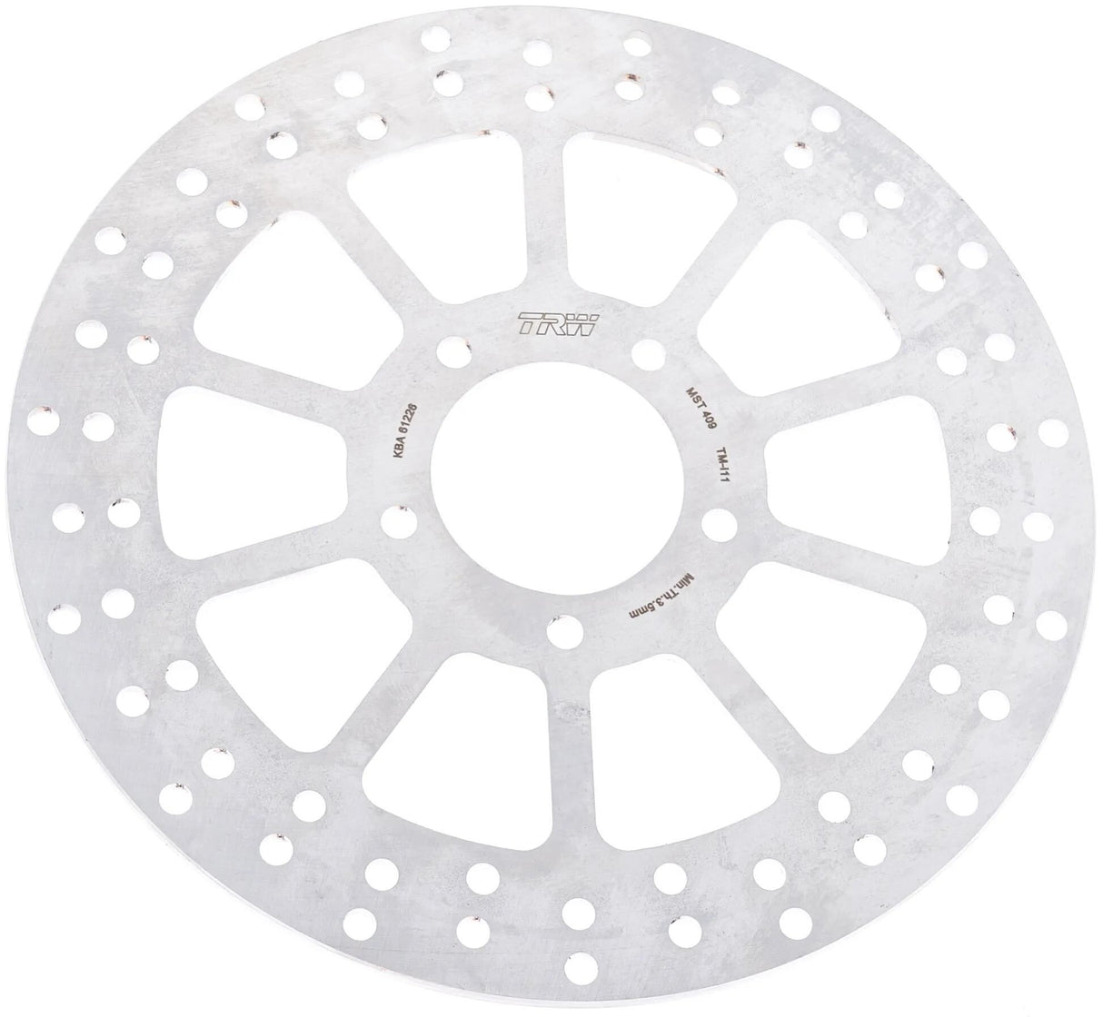 TRW bremseskive MST409 rotor MST409 stiv