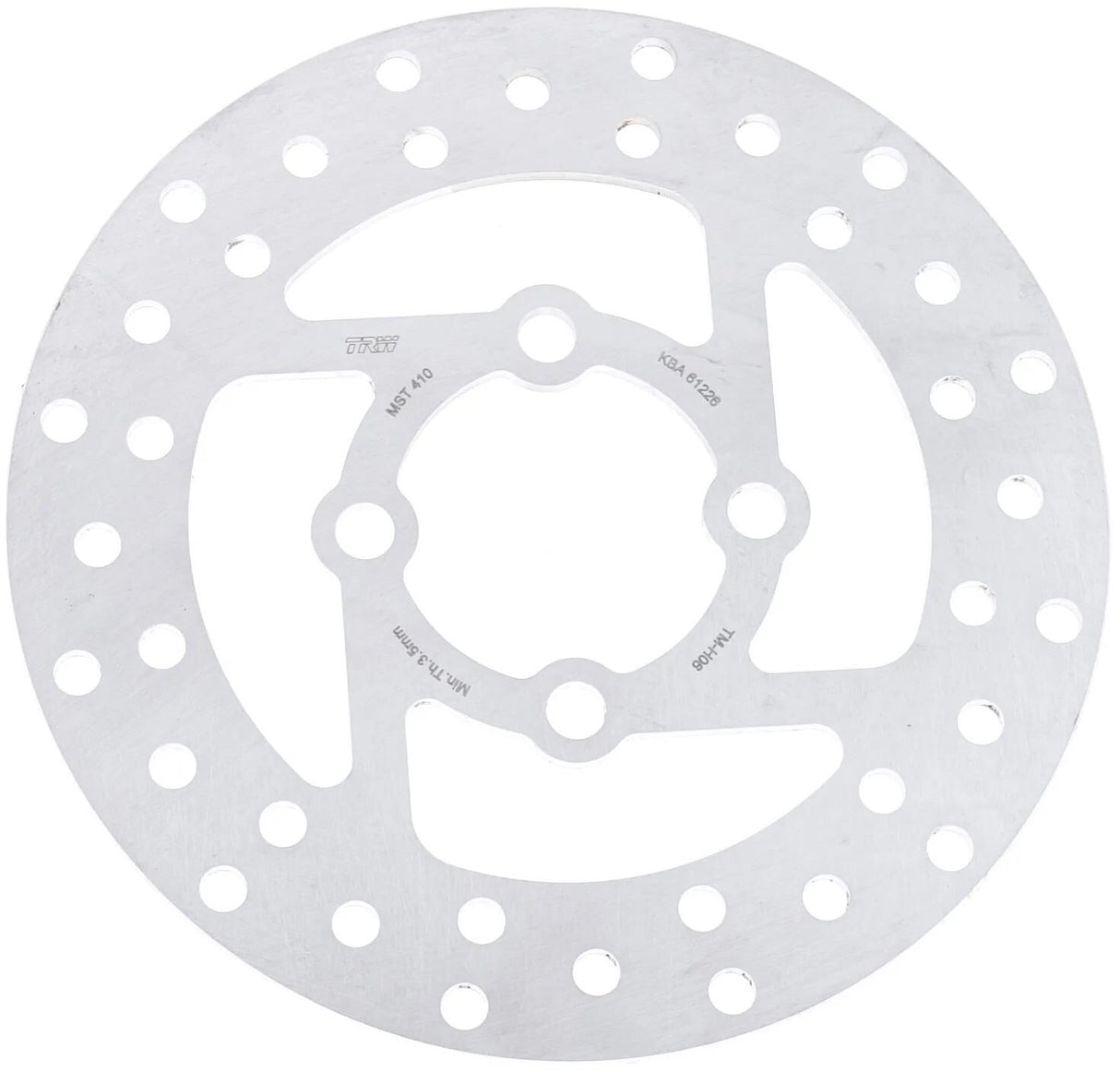 TRW bremseskive MST410 rotor MST410 stiv