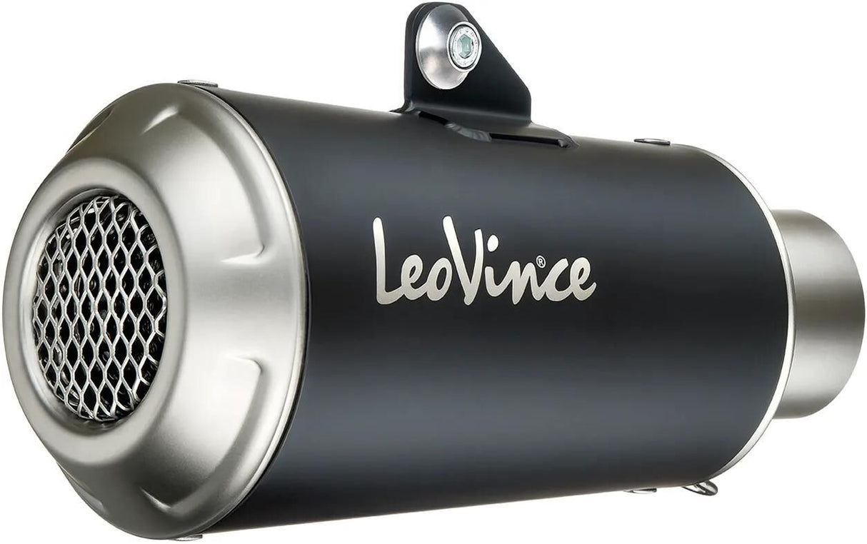 Leovince lyddæmper SBK LV-10 sort udgave Schalld Leo Slipon LV-10 SW-SI