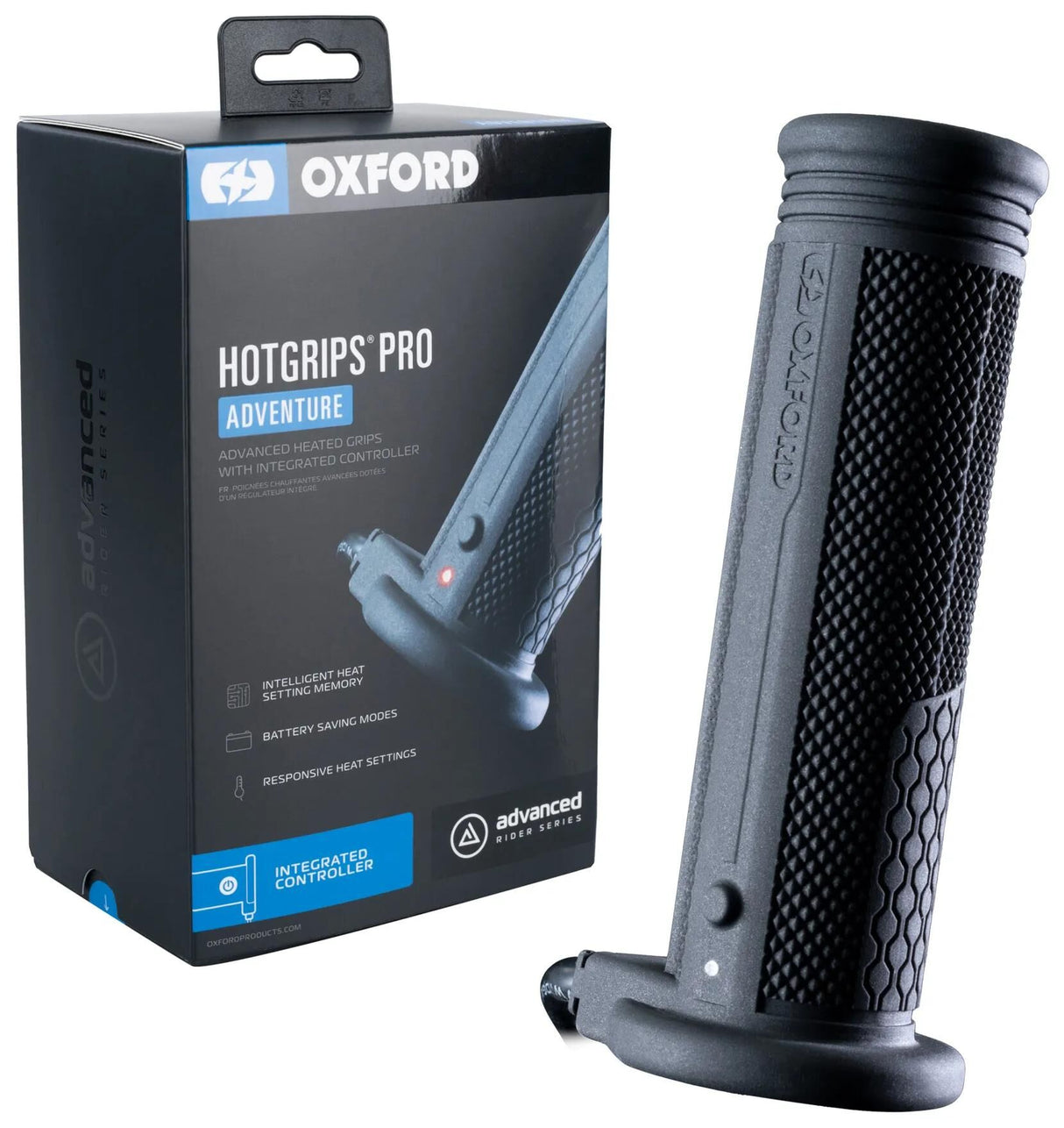 Oxford heated grips hotgrips pro heated grips pro en 22+25mm åben bil. tjek