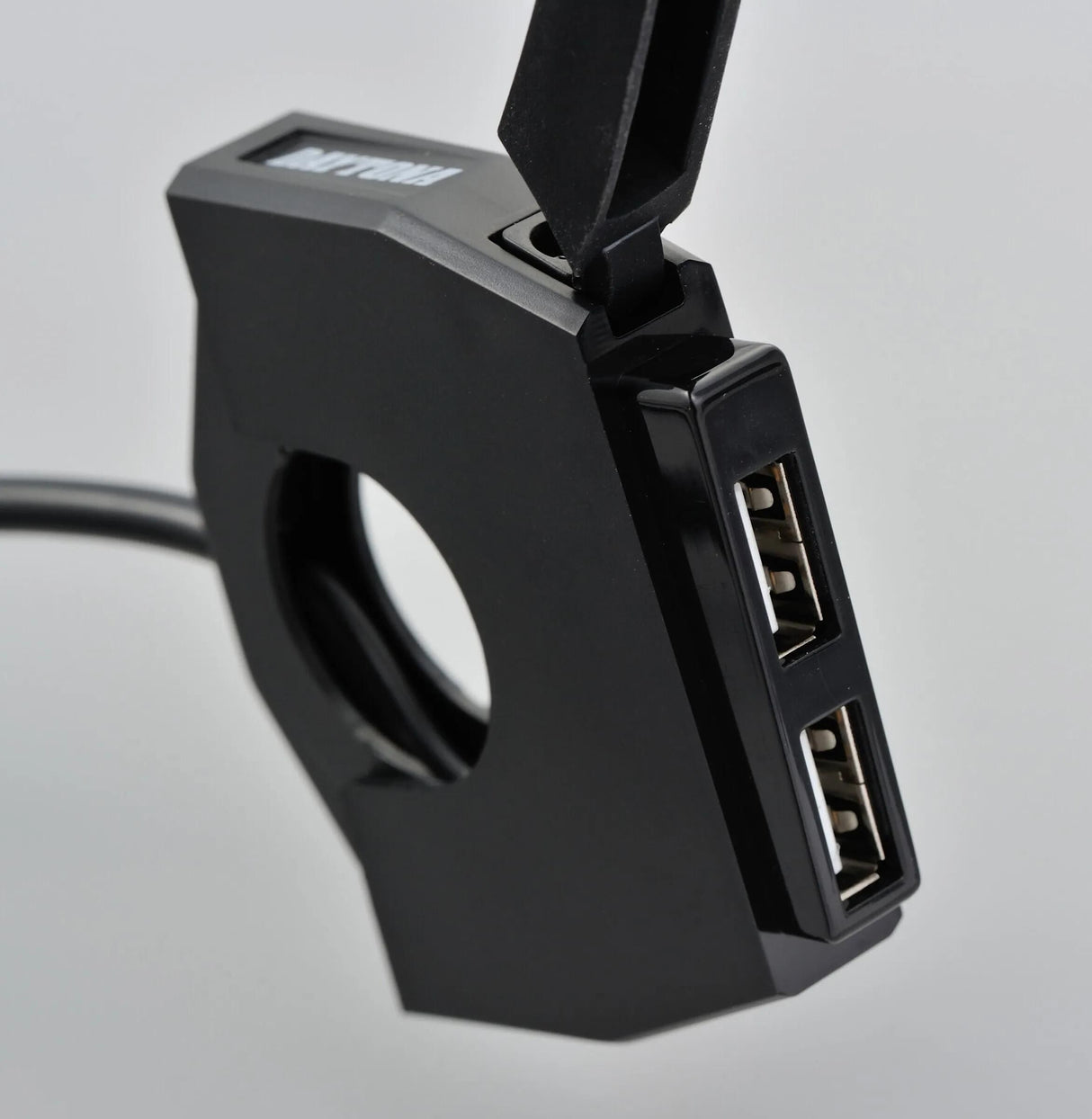 Daytona USB-stik slim-mount USB-slim-mount 2x type-a sw 2x 12w