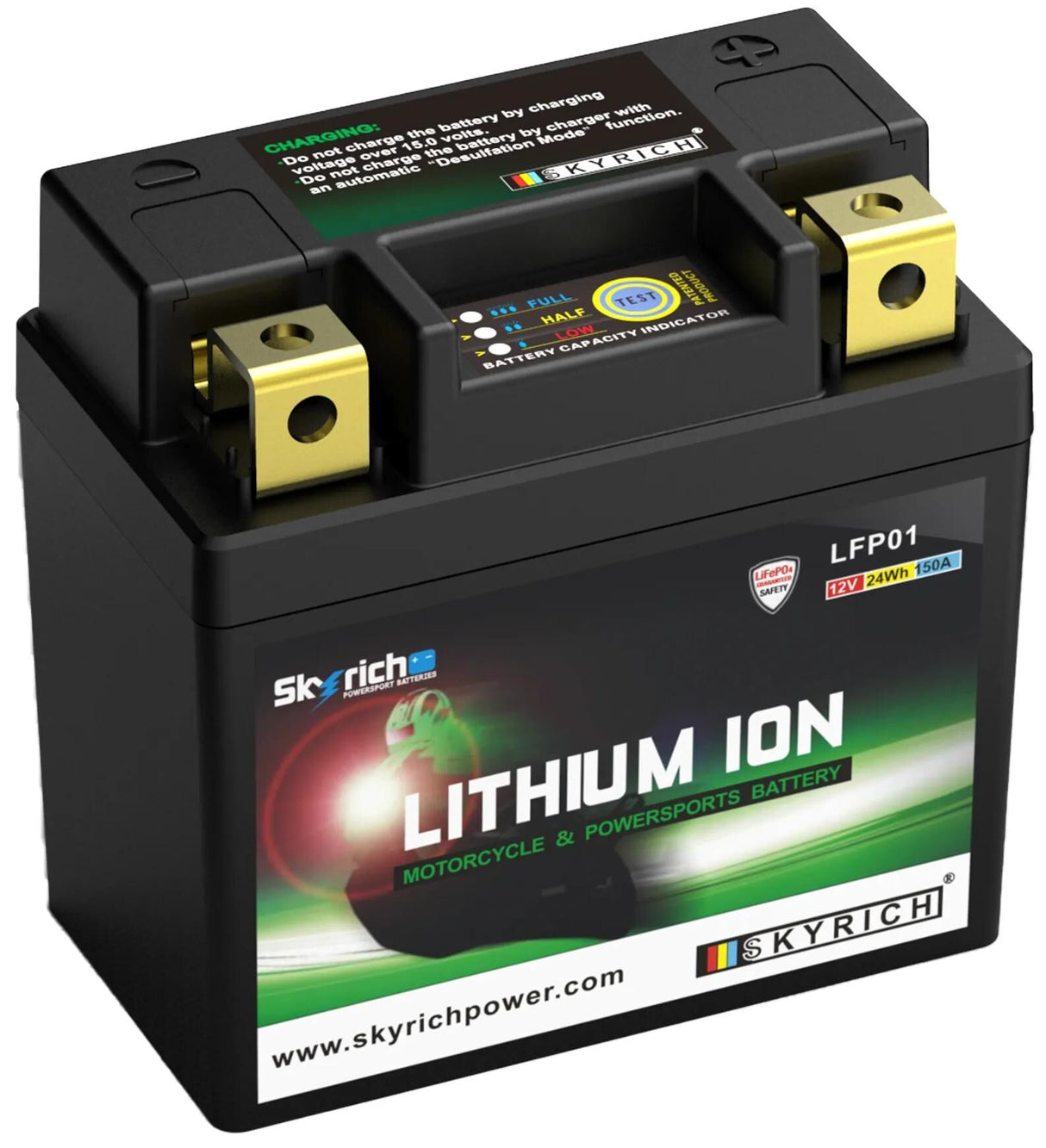 Skyrich lifepo4 batteri lfp01 batteri lfp01-i lithium