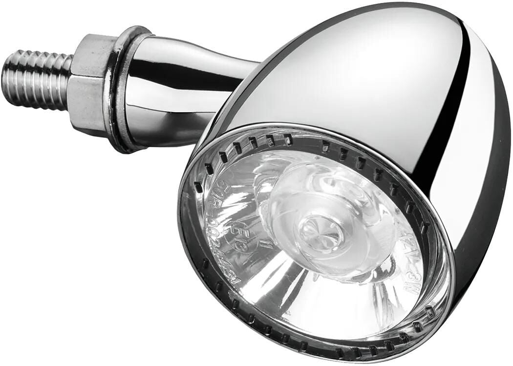 Kellermann LED indikator kugle 1000® pl hvid kl blinklys kugle 100 hvid, krom