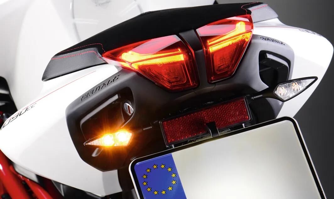 Kellermann LED-indikator micro rhombus extreme kl blinklys micro rhom extreme, sort fl rr