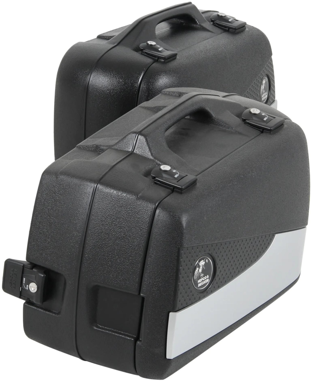 Hepco becker kuffert junior flash etuier hepco junior flash 40 l sølv sæt