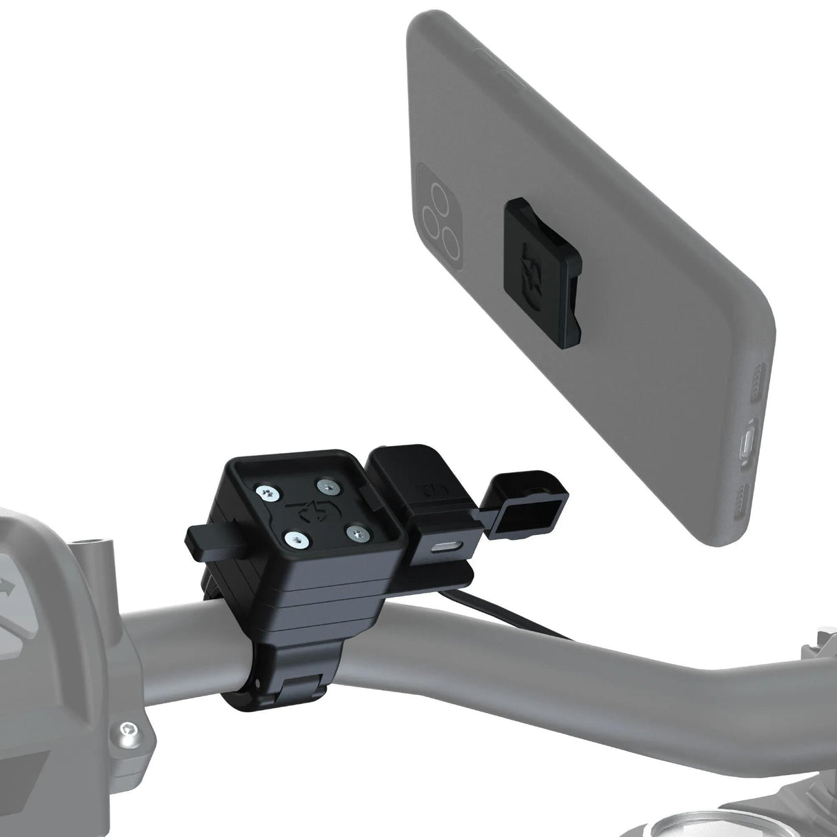 Oxford mobiltelefon holder cliqr mobiltelefon holder usb c ladeholder han