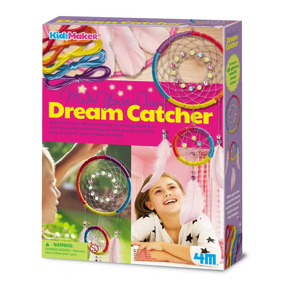 4m håndværk - din egen drømmefanger - kidzmaker - hobbypakke - flerfarvet - 5+