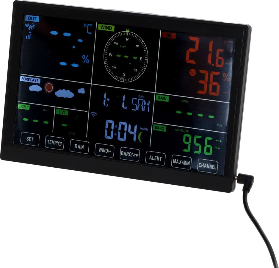 Abi produkter digital vejrstation 7i1 smart