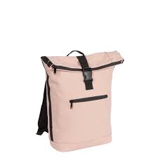 Splash planner rolltop backpack 17 liter roze waterafstotend met laptopvak