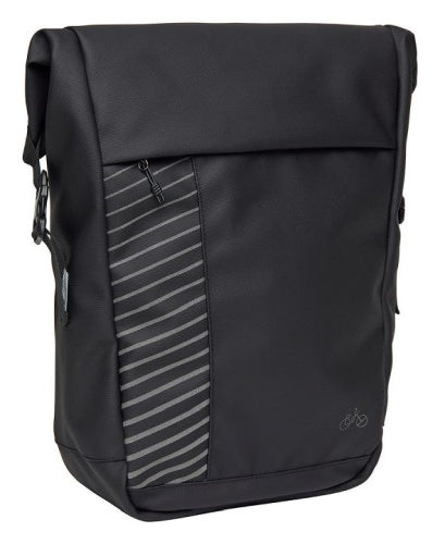 Gravel backpack zwart met laptopvak