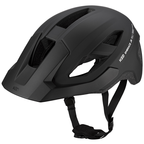 Ked cykelhjelm embrace jr s-m (52-58cm) - mat sort